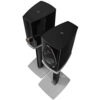 Sonus Faber Sonetto 1 G2 Black with stands top view Sonus Faber Sonetto 1 G2 Black with stands top view