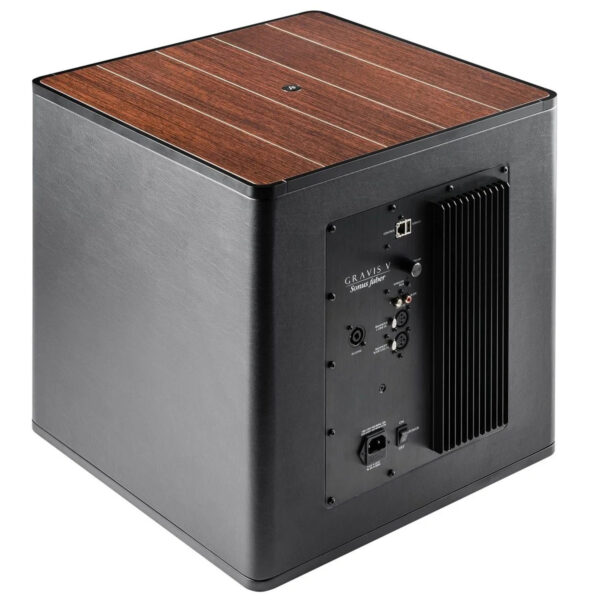 Sonus faber - Gravis V subwoofer wenge HG back side