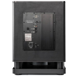 Sonus faber - Gravis VI subwoofer wenge back side